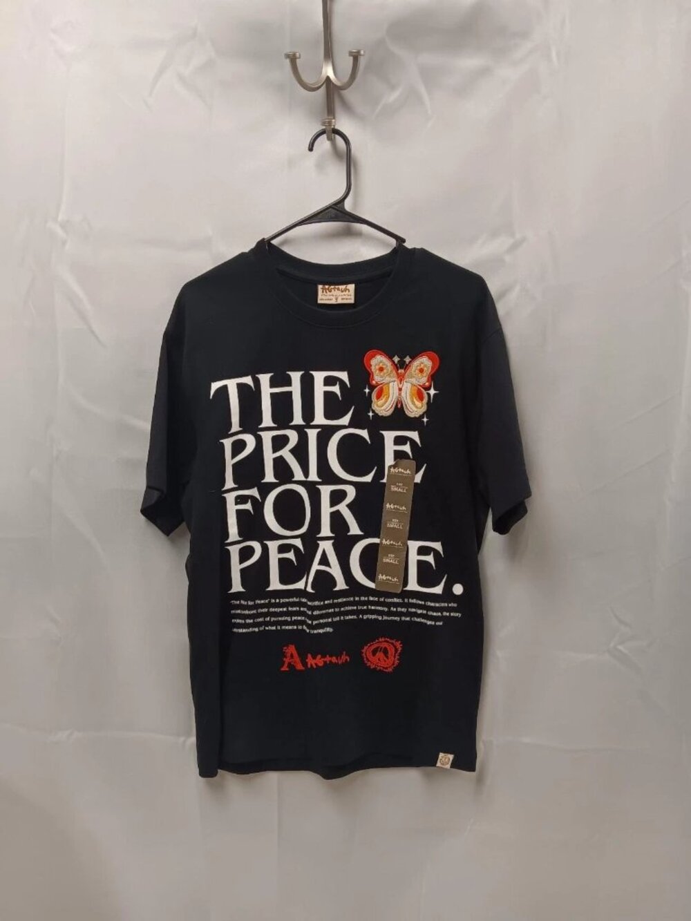 Mens Agtawh T-Shirt Black Size S (RackD)